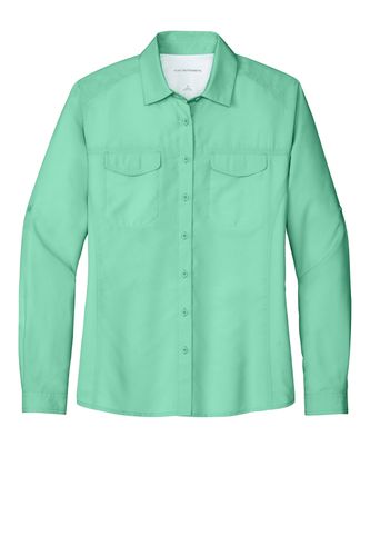 Port Authority Women's Long Sleeve UV Daybreak Shirt LW960 image thumbnail