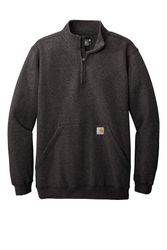 Image of Carhartt Midweight 1/4-Zip Mock Neck Sweatshirt CT105294