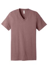 Image of BELLA+CANVAS Unisex Heather CVC V-Neck Tee BC3005CVC