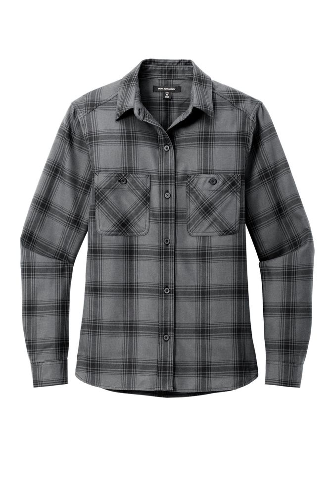 Port Authority Women's Plaid Flannel Shirt LW669 primary image