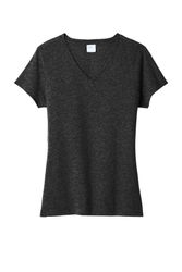 Image of Port & Co Women's Tri-Blend V-Neck Tee. LPC330V