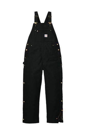 Carhartt Tall Firm Duck Insulated Bib Overalls CTT106672 image thumbnail