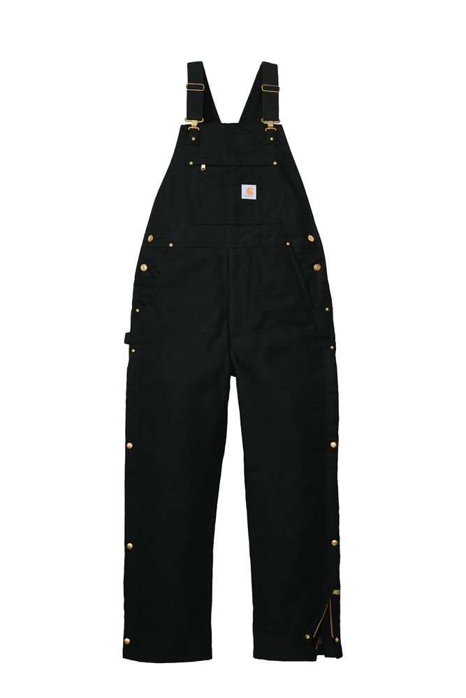 Carhartt Firm Duck Insulated Bib Overalls CT106672 primary image