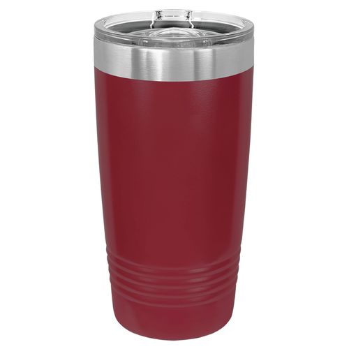 20 Oz Polar Camel Stainless Steel Tumbler with Sliding Lid image thumbnail