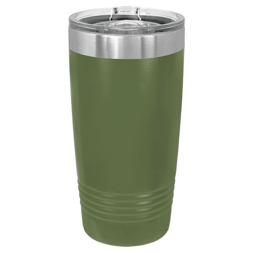 20 Oz Polar Camel Stainless Steel Tumbler with Sliding Lid image thumbnail