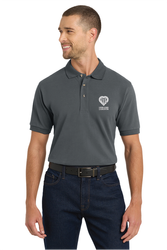 Image of Port Authority Heavyweight Cotton Pique Polo. K420