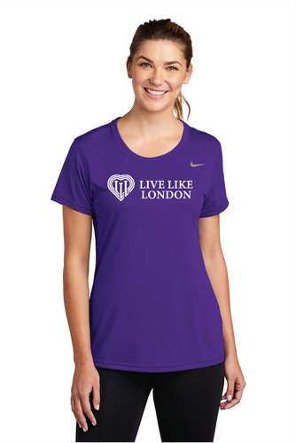 Nike Ladies Team Legend Tee  image thumbnail