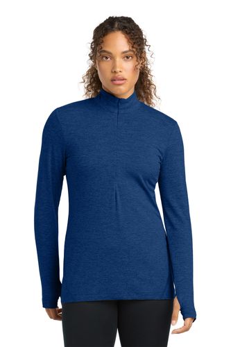 Sport-Tek Women's Exchange 1.5 Long Sleeve 1/2-Zip LST711 image thumbnail