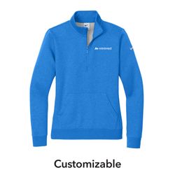 Image of Women’s Nike Brushed Fleece 1/2-Zip