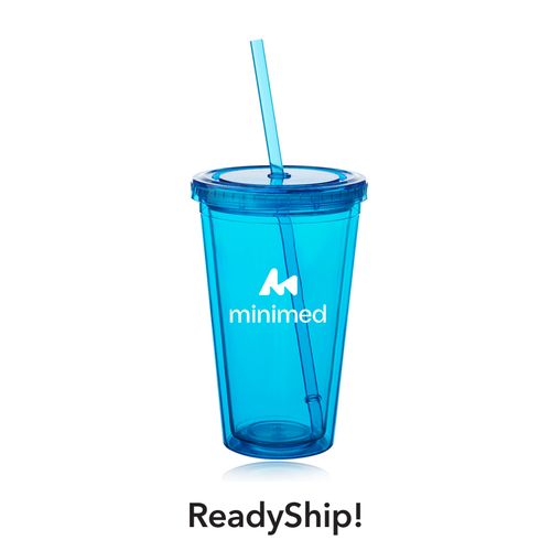 16oz Double-Wall Straw Tumbler image thumbnail