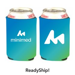 Image of Pack of 5 Full-Color Can Cooler
