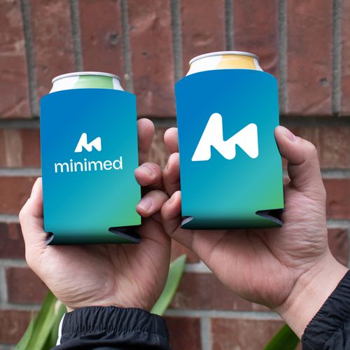Pack of 5 Full-Color Can Cooler image thumbnail