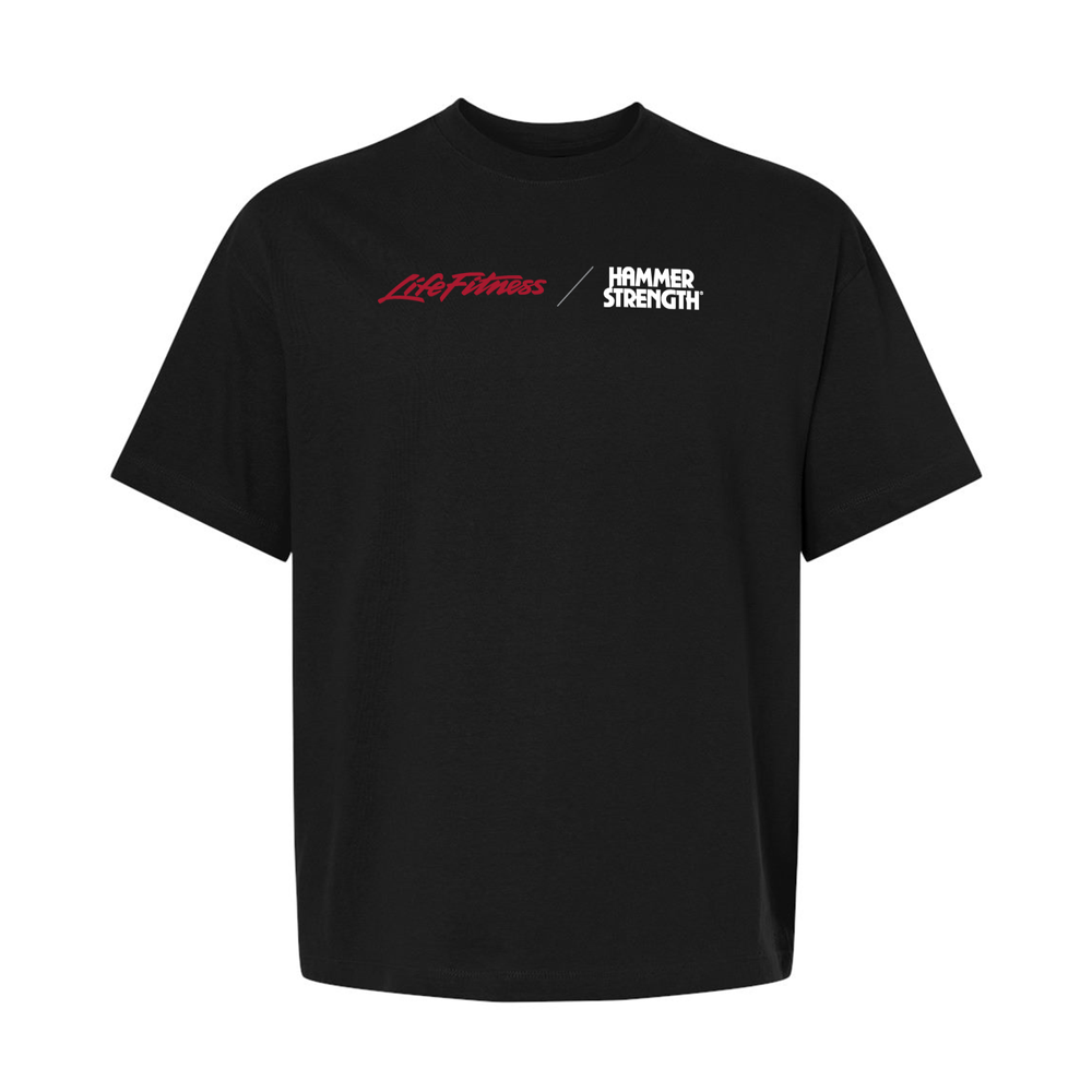 Life Fitness / Hammer Strength Hanes® Beefy-T® Retro Street T-Shirt primary image