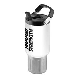 Image of Hammer Strength 30 oz. Flip to Sip Sport Bottle White/ Black