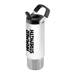 Image of Hammer Strength 25 oz. Flip to Sip Sport Bottle White/ Black
