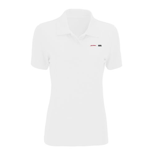 Life Fitness / Hammer Strength Women's Omega Solid Mesh Tech Polo image thumbnail