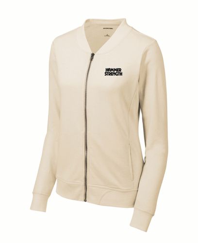 Hammer Strength Sport-Tek Women's Lightweight French Terry Bomber image thumbnail