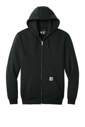 Image of Carhartt Midweight Hooded Zip-Front Sweatshirt. CTK122