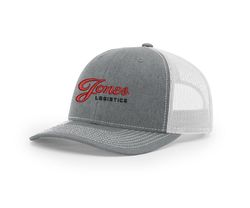 Image of Jones Logistics Richardson Trucker Snapback Cap Adjustable