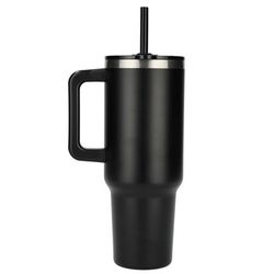 Image of Pinnacle 40 oz Vacuum Insulated Eco-Friendly Travel Tumbler With Straw