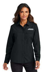 Image of Port Authority Women's Long Sleeve UV Daybreak Shirt 