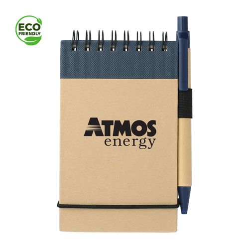 5" x 4" Recycled Spiral Jotter with Pen image thumbnail