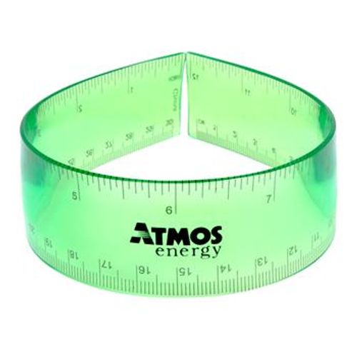 GoodValue® 12" Flexi Ruler Ruler - Pack of 10 image thumbnail