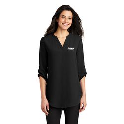 Image of Port Authority Ladies 3/4-Sleeve Tunic Blouse.