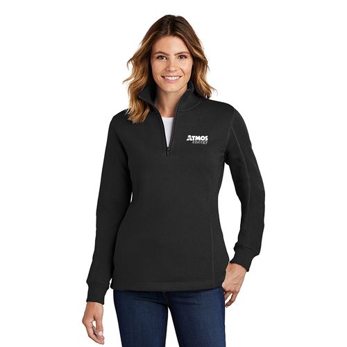 Sport-Tek Ladies 1/4-Zip Sweatshirt. image thumbnail Sport-Tek Ladies 1/4-Zip Sweatshirt. image thumbnail