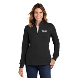 Image of Sport-Tek Ladies 1/4-Zip Sweatshirt.
