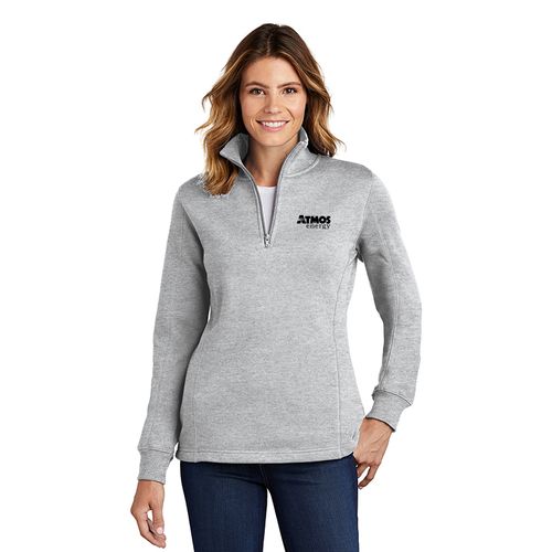 Sport-Tek Ladies 1/4-Zip Sweatshirt. image thumbnail Sport-Tek Ladies 1/4-Zip Sweatshirt. image thumbnail