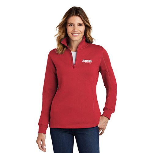 Sport-Tek Ladies 1/4-Zip Sweatshirt. image thumbnail Sport-Tek Ladies 1/4-Zip Sweatshirt. image thumbnail