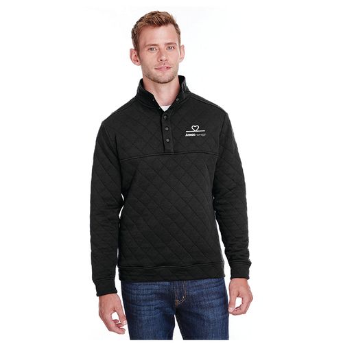 J America Adult Quilted Snap Pullover image thumbnail J America Adult Quilted Snap Pullover image thumbnail