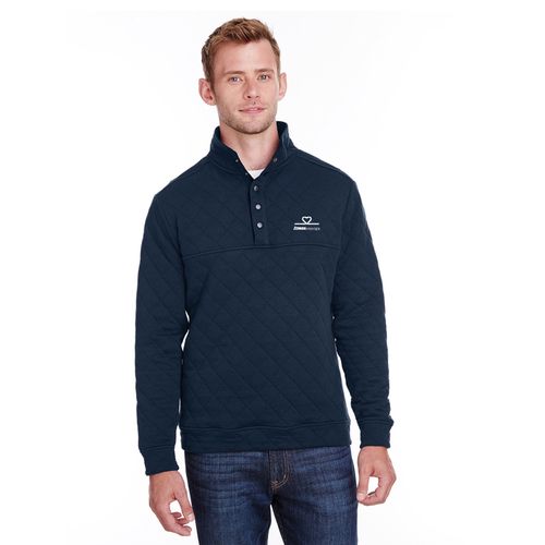 J America Adult Quilted Snap Pullover image thumbnail J America Adult Quilted Snap Pullover image thumbnail