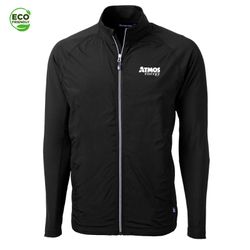Image of Cutter & Buck Adapt Eco Knit Hybrid Recycled Mens Full Zip