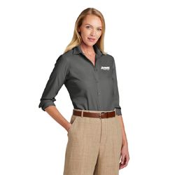 Image of Brooks Brothers Wrinkle-Free Stretch Nailhead Shirt