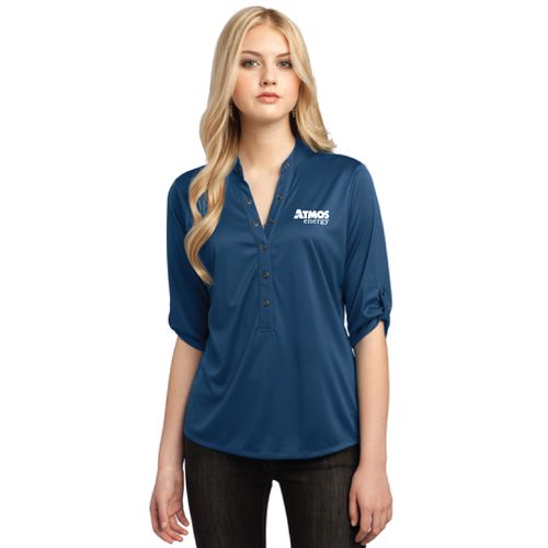 Ladies OGIO Crush Henley image thumbnail