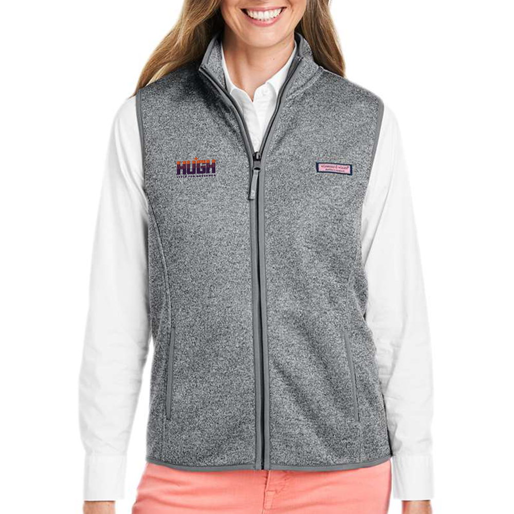 Vineyard Vines Women's Mountain Sweater Fleece Vest primary image