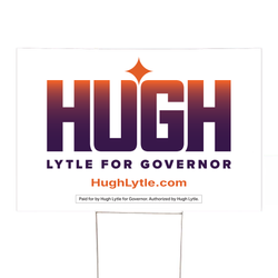 Image of 24" x 18" Corrugated Plastic Sign Kit (Double-Sided)