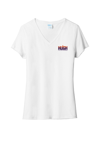 Port & Co™ Women's Fan Favorite™ Blend V-Neck Tee image thumbnail