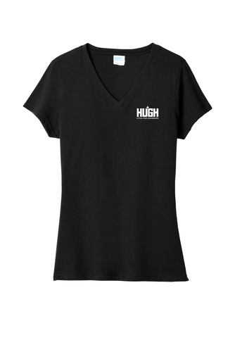 Port & Co™ Women's Fan Favorite™ Blend V-Neck Tee image thumbnail