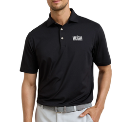 Image of Peter Millar® Solid Sport Performance Short Sleeve Jersey Polo