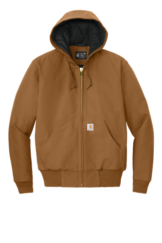 Carhartt Quilted-Flanne-Lined Duck Active Jac. CT106677 image thumbnail