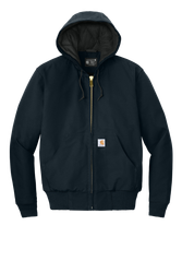 Image of Carhartt Quilted-Flanne-Lined Duck Active Jac. CT106677