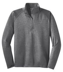 Image of Sport-Tek Tall Sport-Wick Stretch 1/4-Zip Pullover. TST850