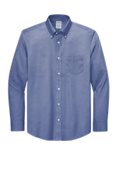 Image of Brooks Brothers Wrinkle-Free Stretch Pinpoint Shirt BB18000