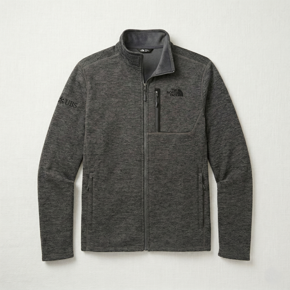 The North Face skyline full-zip fleece - women's gray primary image