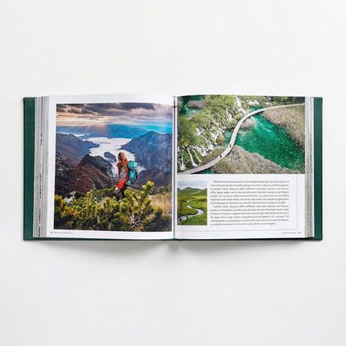 Leather Book - 100 Hikes Of A Lifetime image thumbnail