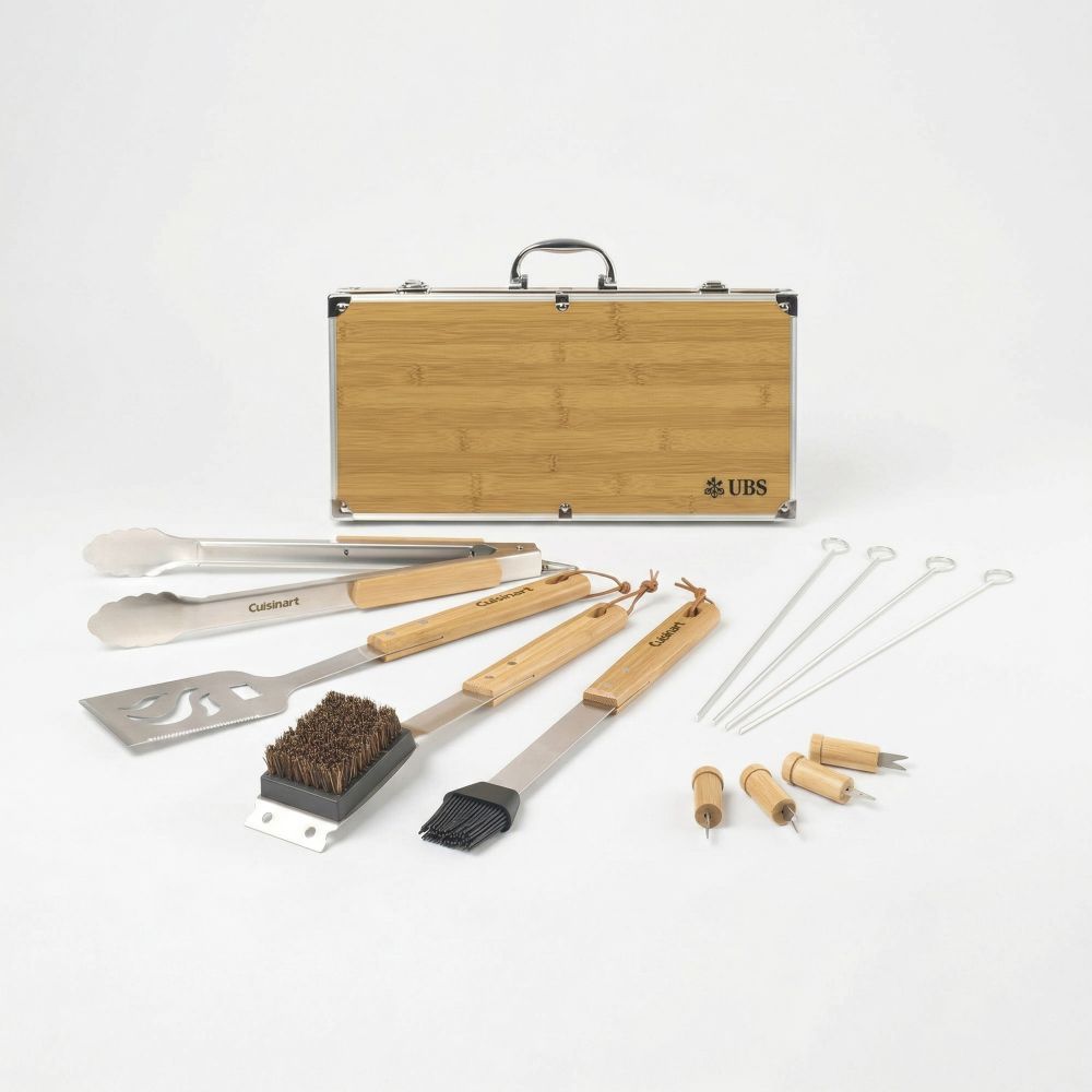 Cuisinart Outdoors Bamboo 13 PC Grill Tool Set primary image