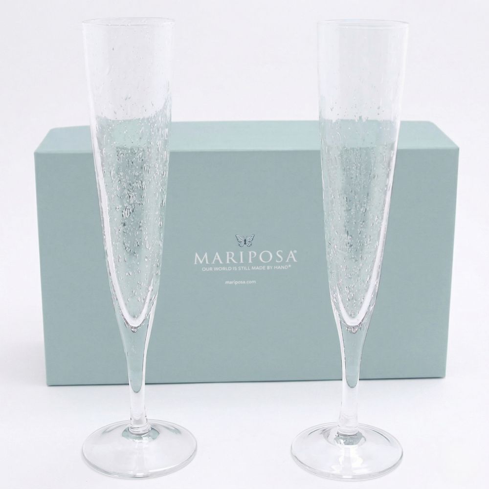 Mariposa Bellini Champagne Flutes primary image